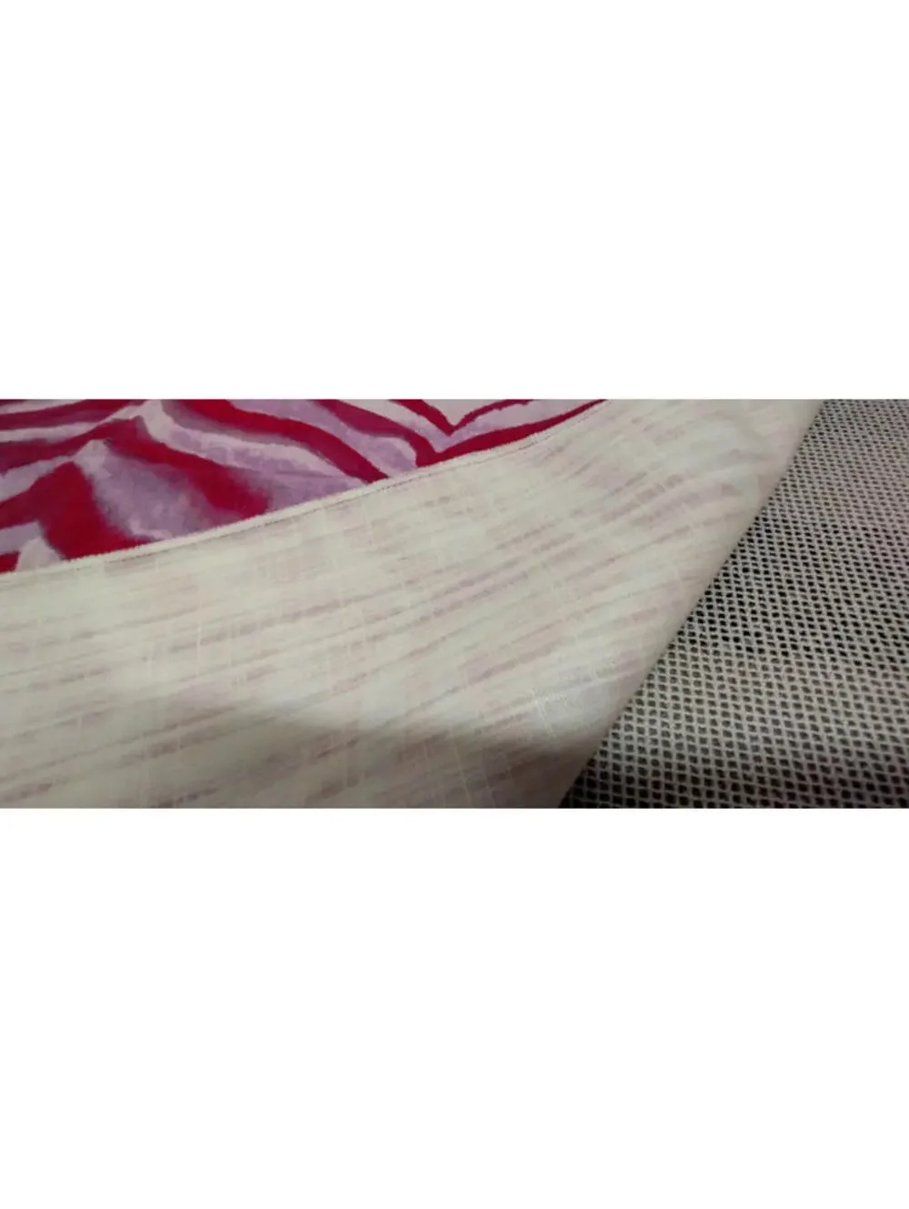 Pindler Anzu Pink Magenta Zebra 100% Cotton Designer Fabric Sampler 23.5 x 23 in